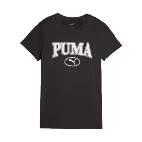 T-shirt à manches courtes femme Puma Squad Graphicc Noir de Puma, Femme - Réf : S64121125, Prix : 23,24 €, Remise : %