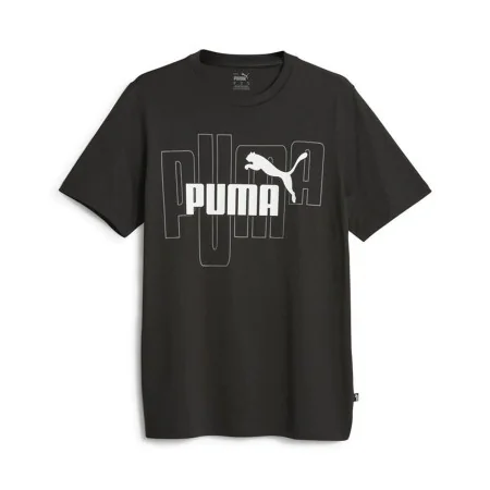 T-shirt à manches courtes homme Puma Graphiccs No. 1 Logo de Puma, Homme - Réf : S64121126, Prix : 19,93 €, Remise : %