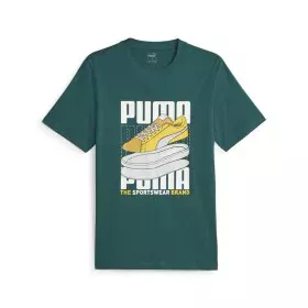 Herren Kurzarm-T-Shirt Puma Graphiccs Sneaker grün von Puma, Herren - Ref: S64121136, Preis: 23,81 €, Rabatt: %