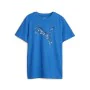 Camiseta de Manga Corta Infantil Puma Active Sports Graphic Azul de Puma, Niño - Ref: S64121140, Precio: 20,85 €, Descuento: %