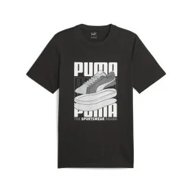 Camiseta de Manga Corta Hombre Puma Graphiccs Sneaker Negro de Puma, Hombre - Ref: S64121141, Precio: 23,81 €, Descuento: %