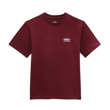 Child's Short Sleeve T-Shirt Vans Essentials Dark Red by Vans, Boys - Ref: S64121143, Price: 25,83 €, Discount: %