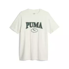 Camisola de Manga Curta Homem Puma Squad Branco de Puma, Homem - Ref: S64121150, Preço: 27,68 €, Desconto: %