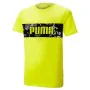 Camiseta de Manga Corta Infantil Puma Active Sports Graphic Amarillo de Puma, Niño - Ref: S64121193, Precio: 20,85 €, Descuen...