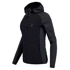 Sportjacke für Frauen Joluvi Hybrid 2.0 Schwarz von Joluvi, Warme Kleidung - Ref: S64121217, Preis: 36,37 €, Rabatt: %