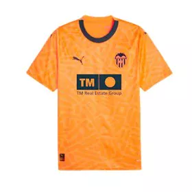 Men's Short-sleeved Football Shirt Puma Valencia CF 3rd Kit 23/24 Orange by Puma, Men - Ref: S64121231, Price: 73,02 €, Disco...