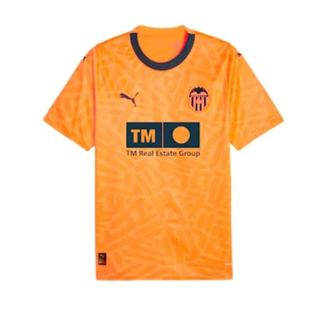 Maillot de Football à Manches Courtes pour Homme Puma Valencia CF 3rd Kit 23/24 Orange de Puma, Homme - Réf : S64121231, Prix...