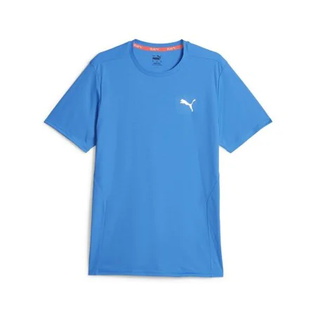 Men’s Short Sleeve T-Shirt Puma Run Favorite Ss Sky blue by Puma, Men - Ref: S64121234, Price: 22,59 €, Discount: %