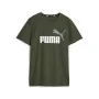 Camiseta de Manga Corta Infantil Puma Ess+ 2 Col Logo Verde oscuro de Puma, Niño - Ref: S64121240, Precio: 18,09 €, Descuento: %