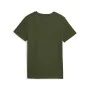 Camiseta de Manga Corta Infantil Puma Ess+ 2 Col Logo Verde oscuro de Puma, Niño - Ref: S64121240, Precio: 18,09 €, Descuento: %