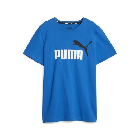 Maglia a Maniche Corte per Bambini Puma Ess+ 2 Col Logo Azzurro di Puma, Bambino - Rif: S64121242, Prezzo: 18,09 €, Sconto: %