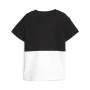 Camisola de Manga Curta Infantil Puma Power Colorblock Branco Preto de Puma, Menino - Ref: S64121246, Preço: 23,81 €, Descont...