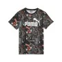 Camiseta de Manga Corta Infantil Puma Ess+ Futureverse Aop Negro de Puma, Niño - Ref: S64121248, Precio: 23,81 €, Descuento: %