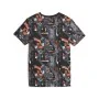 T shirt à manches courtes Enfant Puma Ess+ Futureverse Aop Noir de Puma, Garçon - Réf : S64121248, Prix : 23,81 €, Remise : %