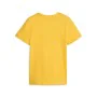 Child's Short Sleeve T-Shirt Puma Ess+ 2 Col Logo Yellow by Puma, Boys - Ref: S64121251, Price: 18,09 €, Discount: %