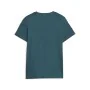 Camisola de Manga Curta Infantil Puma Ess+ 2 Col Logo Verde-escuro de Puma, Menino - Ref: S64121252, Preço: 18,09 €, Desconto: %