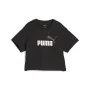 Kurzarm-T-Shirt für Kinder Puma Girls Logo Cropped Schwarz von Puma, Mädchen - Ref: S64121259, Preis: 20,85 €, Rabatt: %