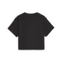 Child's Short Sleeve T-Shirt Puma Girls Logo Cropped Black by Puma, Girls - Ref: S64121259, Price: 20,85 €, Discount: %