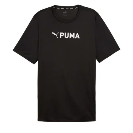 Men’s Short Sleeve T-Shirt Puma Fit Ultrabreath Black by Puma, Men - Ref: S64121263, Price: 33,23 €, Discount: %