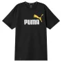 Camisola de Manga Curta Homem Puma Ess+ 2 Col Logo Preto de Puma, Homem - Ref: S64121269, Preço: 24,72 €, Desconto: %