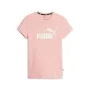 Camisola de Manga Curta Mulher Puma Ess Logo Rosa Claro de Puma, Mulher - Ref: S64121289, Preço: 23,99 €, Desconto: %