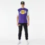 Camisola de Manga Curta Homem New Era NBA Colour Insert LA Lakers Roxo de New Era, Homem - Ref: S64121322, Preço: 31,38 €, De...