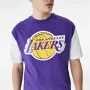 Camiseta de Manga Corta Hombre New Era NBA Colour Insert LA Lakers Morado de New Era, Hombre - Ref: S64121322, Precio: 31,38 ...