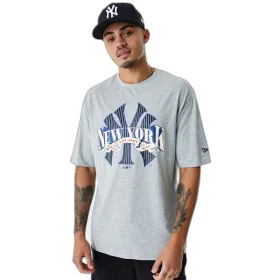 Camiseta de Manga Corta Hombre New Era MLB Arch Graphic New York Yankees Gris claro de New Era, Hombre - Ref: S64121323, Prec...