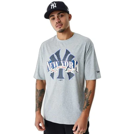 Men’s Short Sleeve T-Shirt New Era MLB Arch Graphic New York Yankees Light grey by New Era, Men - Ref: S64121323, Price: 36,4...