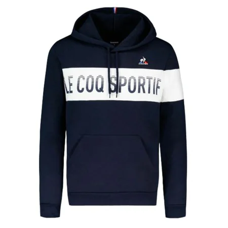 Sweat à capuche unisex Le coq sportif BAH Hoody N°1 Blue marine de Le coq sportif, Homme - Réf : S64121328, Prix : 79,23 €, R...