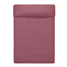 Trapunta Reversibile HappyFriday Basic Arista Bianco Magenta 270 x 260 cm di HappyFriday, Coperte e copriletti - Rif: D161262...