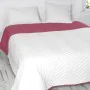 Colcha Reversível HappyFriday Basic Arista Branco Magenta 270 x 260 cm de HappyFriday, Cobertores e colchas - Ref: D1612620, ...