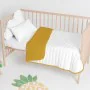 Bedspread (quilt) HappyFriday Basic Kids Dash Mustard 100 x 130 cm by HappyFriday, Patchwork Quilts & Coverlets - Ref: D16126...