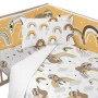 Paracolpi per culla HappyFriday Moshi Moshi Sleepy sloth Multicolore 210 x 40 cm di HappyFriday, Accessori per letti - Rif: D...