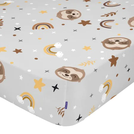 Lenzuolo con angoli HappyFriday MOSHI MOSHI Multicolore 105 x 200 x 32 cm di HappyFriday, Lenzuola e federe per cuscino - Rif...