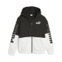 Sudadera con Capucha y Cremallera Unisex Puma Negro de Puma, Niño - Ref: S64121521, Precio: 50,14 €, Descuento: %