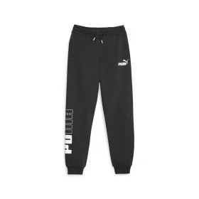 Pantalón de Chándal para Niños Puma Power Colorblock Negro de Puma, Niño - Ref: S64121534, Precio: 40,01 €, Descuento: %