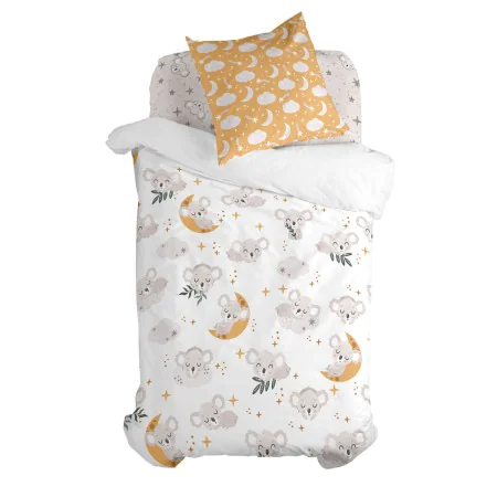 Juego de funda nórdica HappyFriday Moshi Moshi Baby Koala Multicolor Cama de 80 2 Piezas de HappyFriday, Edredones y fundas p...