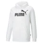 Herren Sweater mit Kapuze Puma Ess Big Logo Weiß von Puma, Herren - Ref: S64121592, Preis: 44,17 €, Rabatt: %