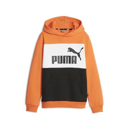 Children’s Sweatshirt Puma Ess Block Fl Orange by Puma, Boys - Ref: S64121600, Price: 38,73 €, Discount: %