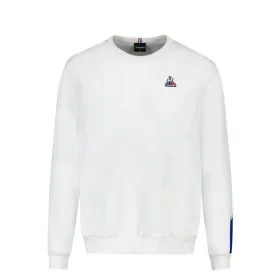 Unisex Sweatshirt without Hood Le coq sportif Tri Crew N°1 New Optical White by Le coq sportif, Men - Ref: S64121602, Price: ...