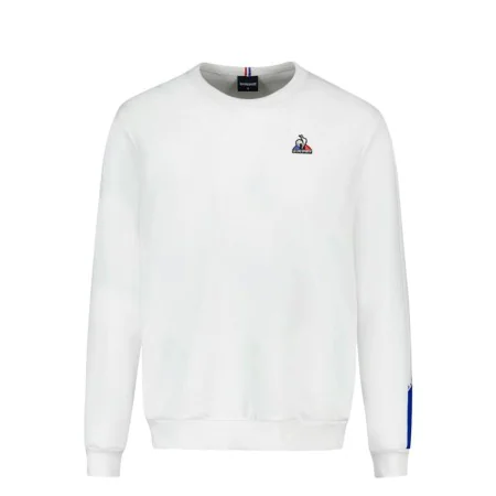 Unisex Sweatshirt without Hood Le coq sportif Tri Crew N°1 New Optical White by Le coq sportif, Men - Ref: S64121602, Price: ...