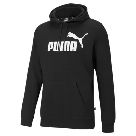 Polar com Capuz Homem Puma Ess Big Logo Preto de Puma, Homem - Ref: S64121603, Preço: 46,50 €, Desconto: %