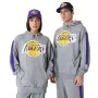 Polar com Capuz Unissexo New Era LA Lakers NBA Colour Block Cinzento de New Era, Homem - Ref: S64121604, Preço: 63,38 €, Desc...