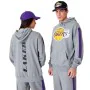 Unisex Hoodie New Era LA Lakers NBA Colour Block Grey by New Era, Men - Ref: S64121604, Price: 63,38 €, Discount: %