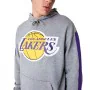 Unisex Hoodie New Era LA Lakers NBA Colour Block Grey by New Era, Men - Ref: S64121604, Price: 63,38 €, Discount: %