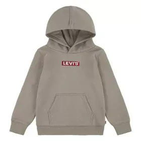 Sweat-shirt Enfant Levi's Boxtab Marron Clair de Levi's, Garçon - Réf : S64121616, Prix : 45,12 €, Remise : %