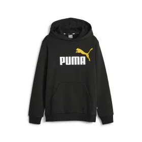 Sweat-shirt Enfant Puma Ess+ 2 Col Big Logo Noir de Puma, Garçon - Réf : S64121617, Prix : 42,11 €, Remise : %