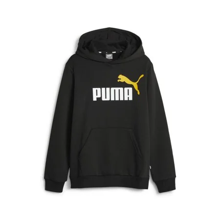 Children’s Sweatshirt Puma Ess+ 2 Col Big Logo Black by Puma, Boys - Ref: S64121617, Price: 42,11 €, Discount: %