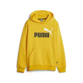 Felpa per Bambini Puma Ess+ 2 Col Big Logo Giallo di Puma, Bambino - Rif: S64121618, Prezzo: 40,00 €, Sconto: %